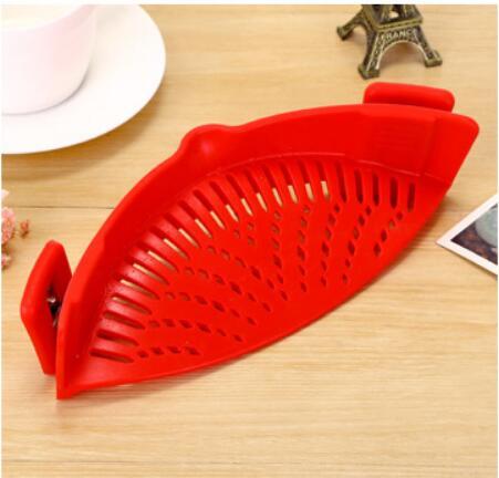 Silicone Clip-on Strainer