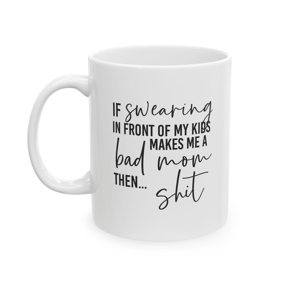 Inspirational Ceramic Mug for Parents, Motivational Coffee Cup, Gifts for Moms and Dads, Funny Quote Mug, Home Office Decor