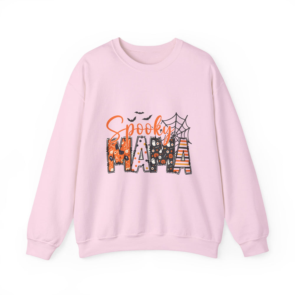 Spooky Mama Sweatshirt, Cozy Halloween Pullover, Fall Fashion, Unisex Crewneck, Halloween Gift, Seasonal Apparel