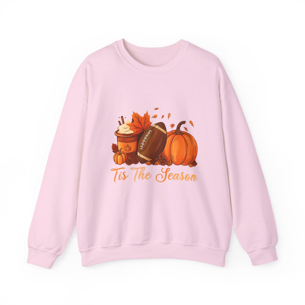 Cozy Fall Sweatshirt, Autumn Crewneck, Tis The Season Sweater, Pumpkin Spice Top, Thanksgiving Gift