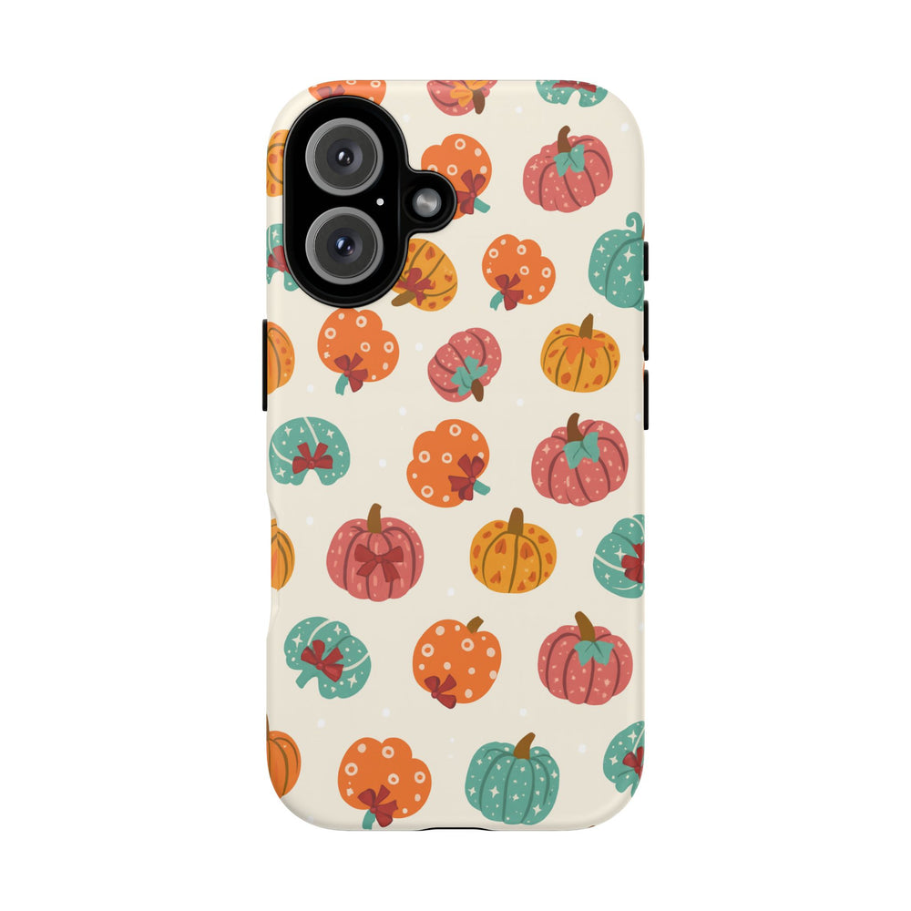 Pumpkin Phone Case - Cute Fall Design, Autumn Accessory, Gift for Her, Halloween Decor, Cozy Vibes