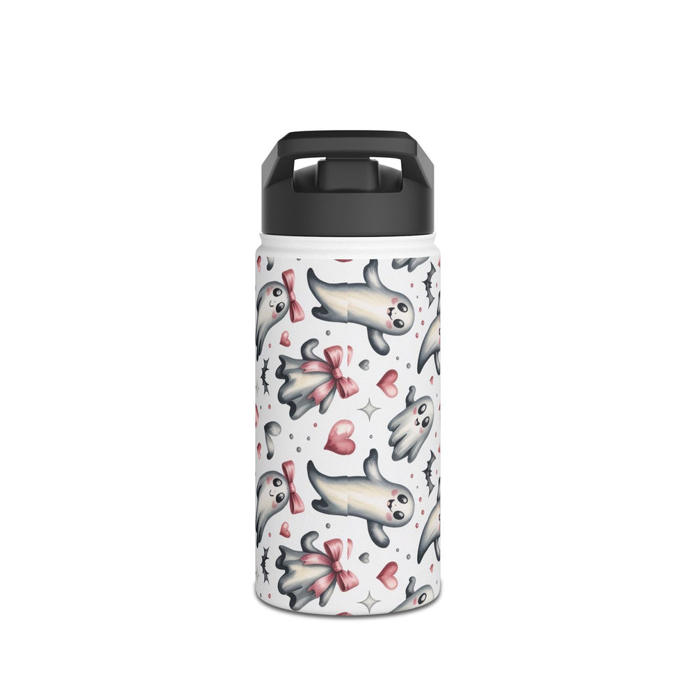 Cute Ghosts Stainless Steel Water Bottle, Ghost-Themed Drinkware, Perfect for Kids, Halloween Party, Gifts for Ghost Lovers