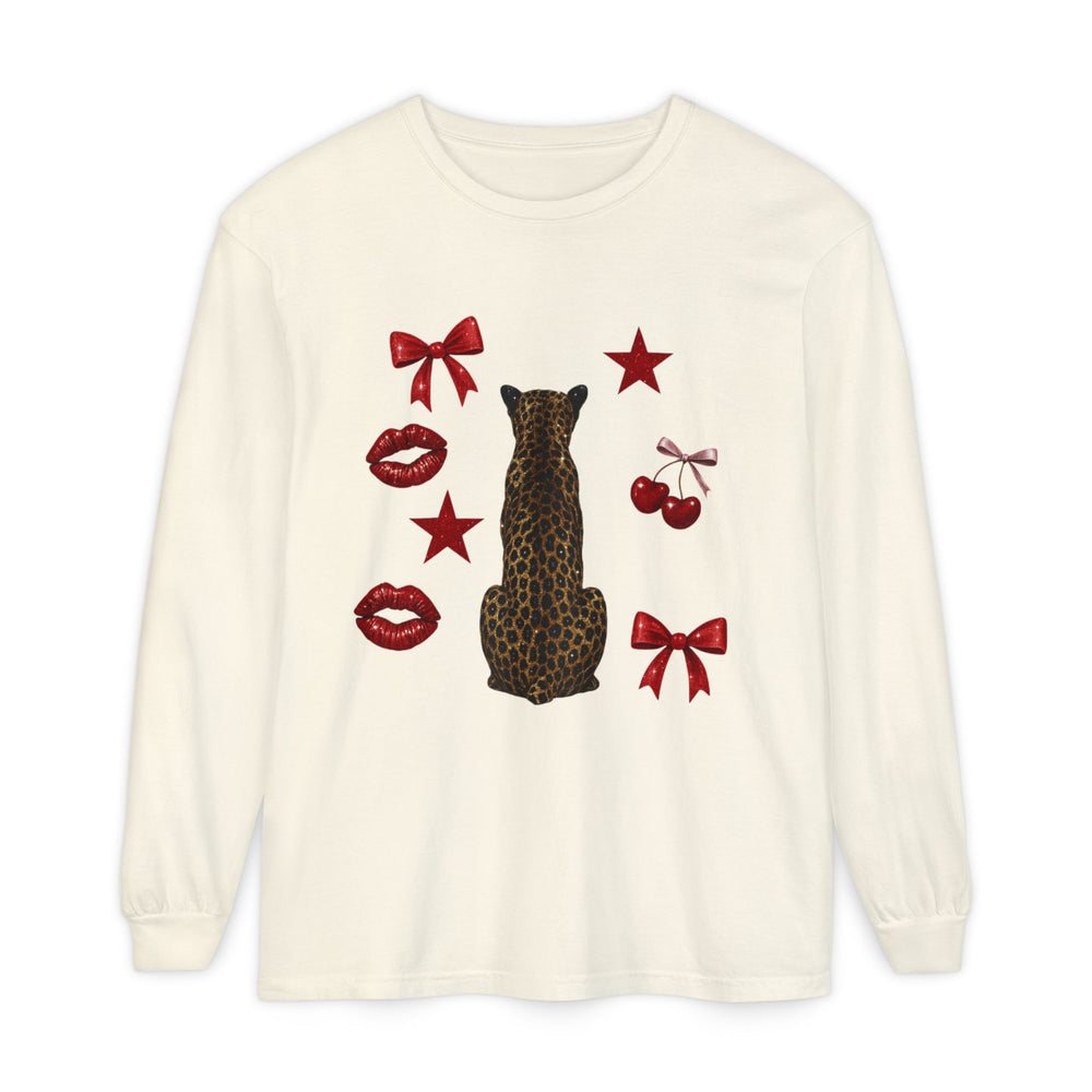 Cheetah Glam Long Sleeve T-Shirt