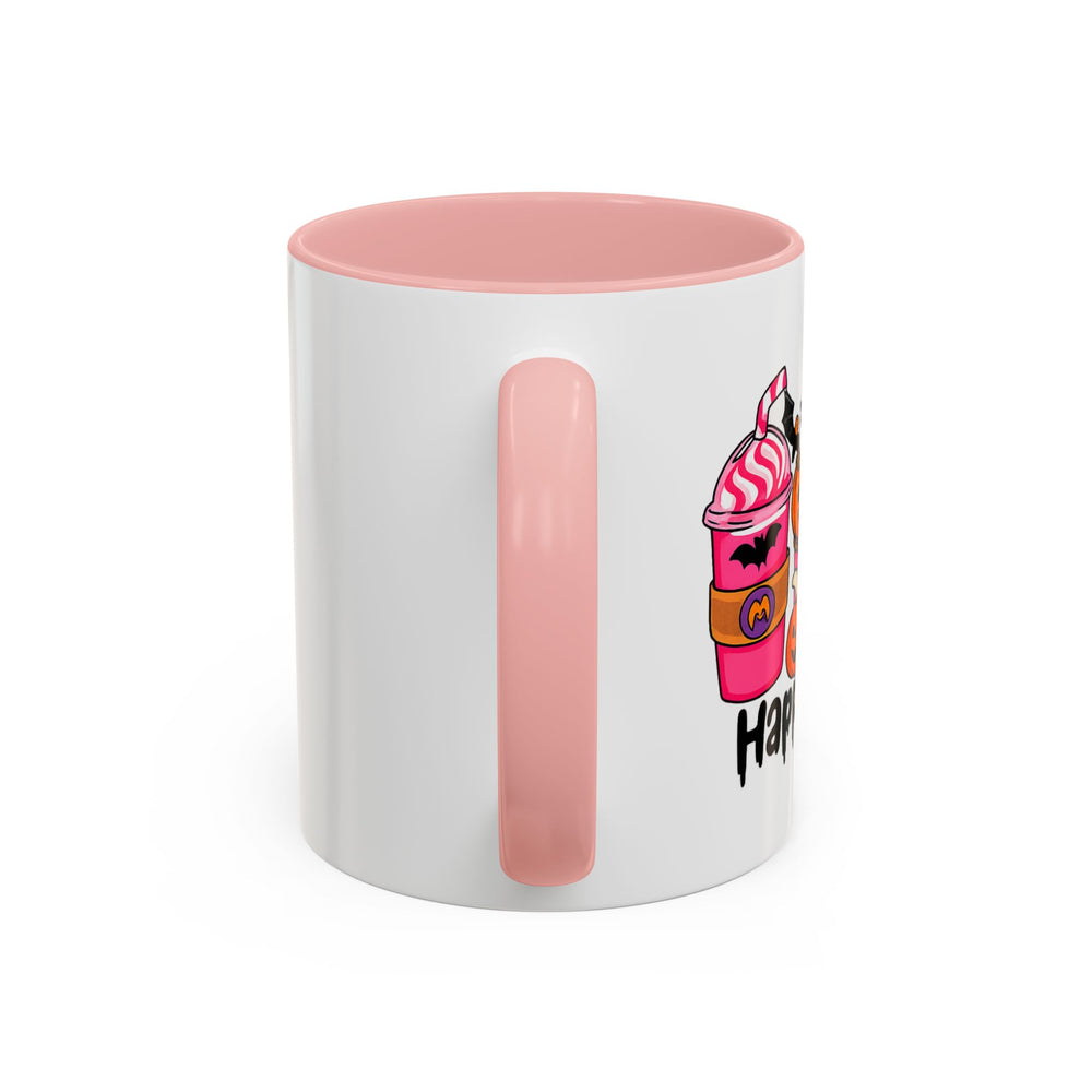 Halloween Accent Coffee Mug with Fun Designs, Perfect for Spooky Season, Gift for Coffee Lovers, Unique Holiday Mug