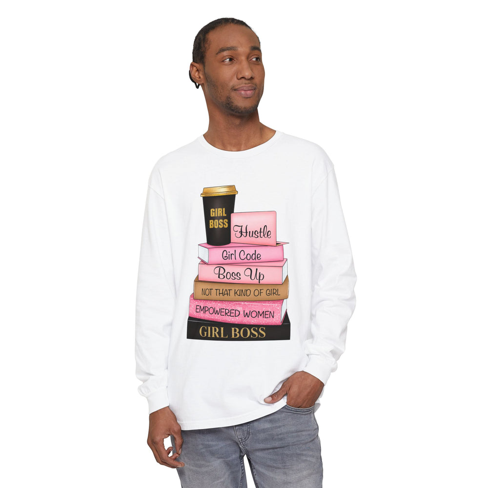 Empowered Women Long Sleeve T-Shirt, Girl Boss Tee, Feminist Shirt, Gift for Her, Inspirational Apparel