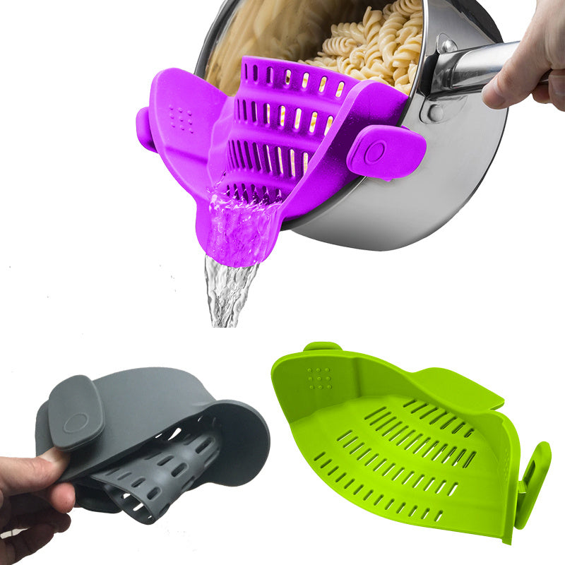 Silicone Clip-on Strainer