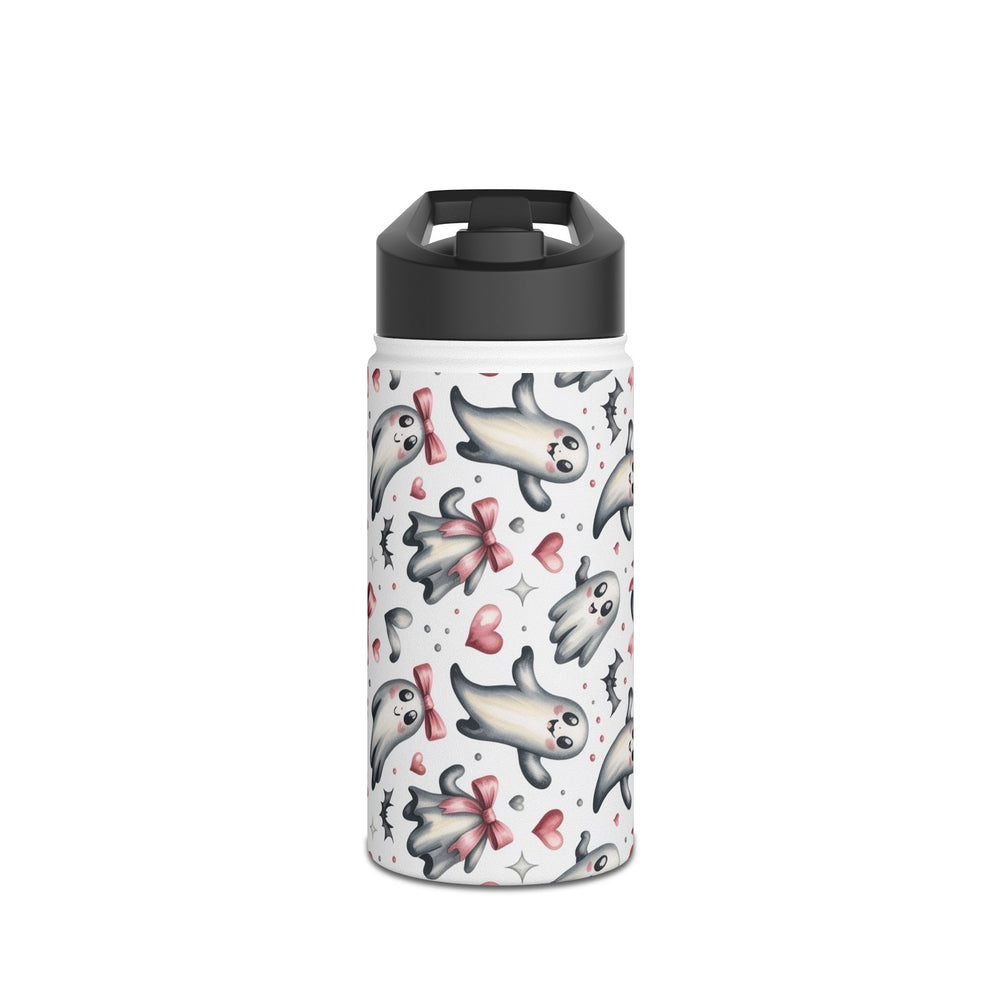 Cute Ghosts Stainless Steel Water Bottle, Ghost-Themed Drinkware, Perfect for Kids, Halloween Party, Gifts for Ghost Lovers