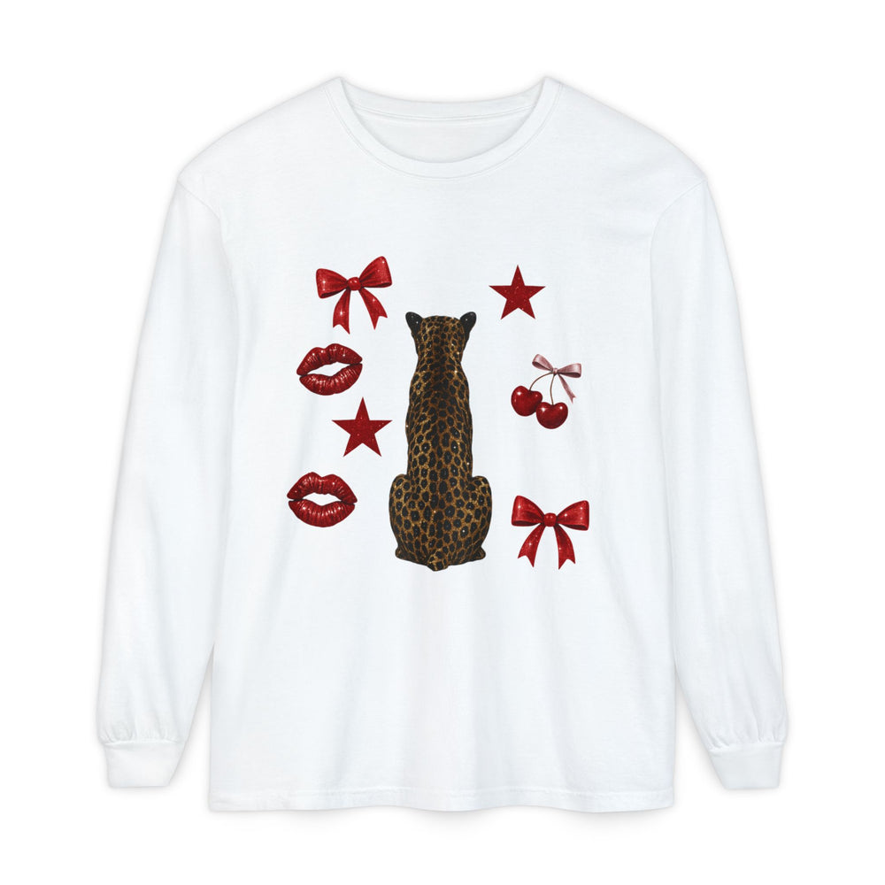 Cheetah Glam Long Sleeve T-Shirt