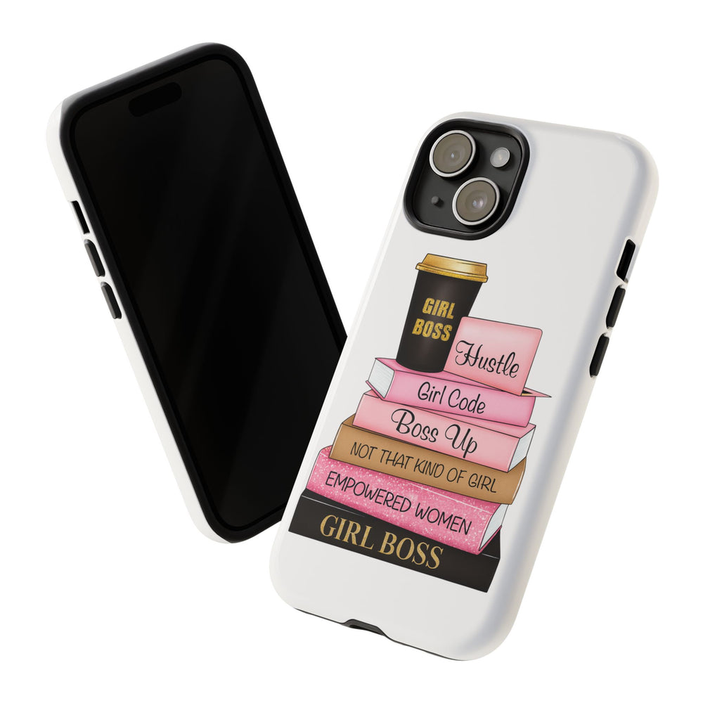 Girl Boss Phone Case, Empowered Women Accessory, Hustle & Girl Code Gift, Motivational Tech Cover, Ideal for Boss Ladies