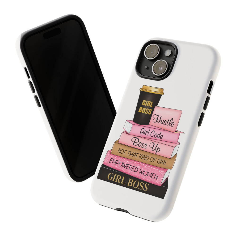Girl Boss Phone Case, Empowered Women Accessory, Hustle & Girl Code Gift, Motivational Tech Cover, Ideal for Boss Ladies
