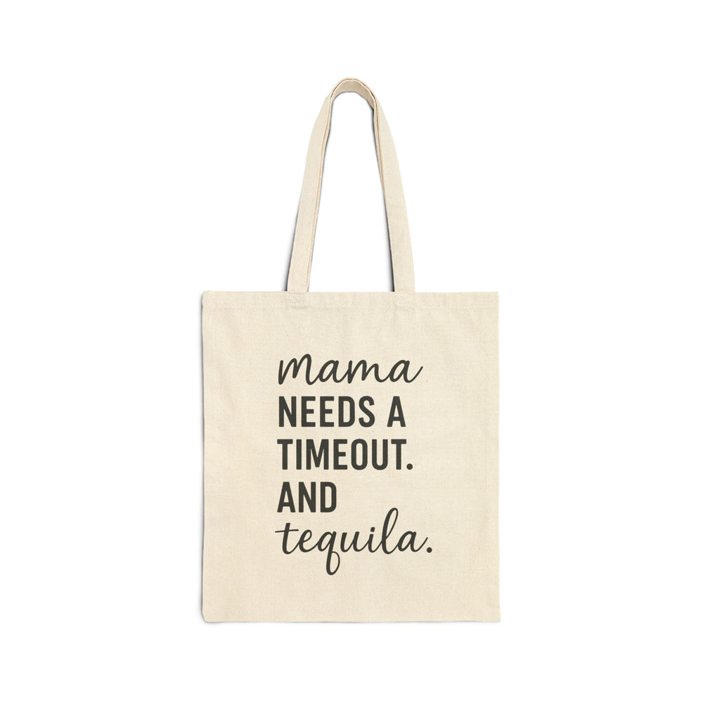 Funny Mama Tote Bag, Cotton Canvas Bag for Moms, Gift for Mother's Day, Casual Shopping, Eco-Friendly Tote, Humorous Gift Idea