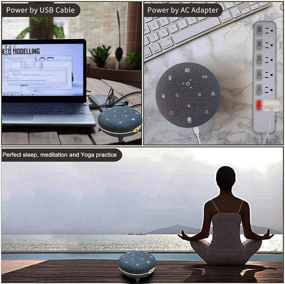 White Noise Bluetooth Speaker