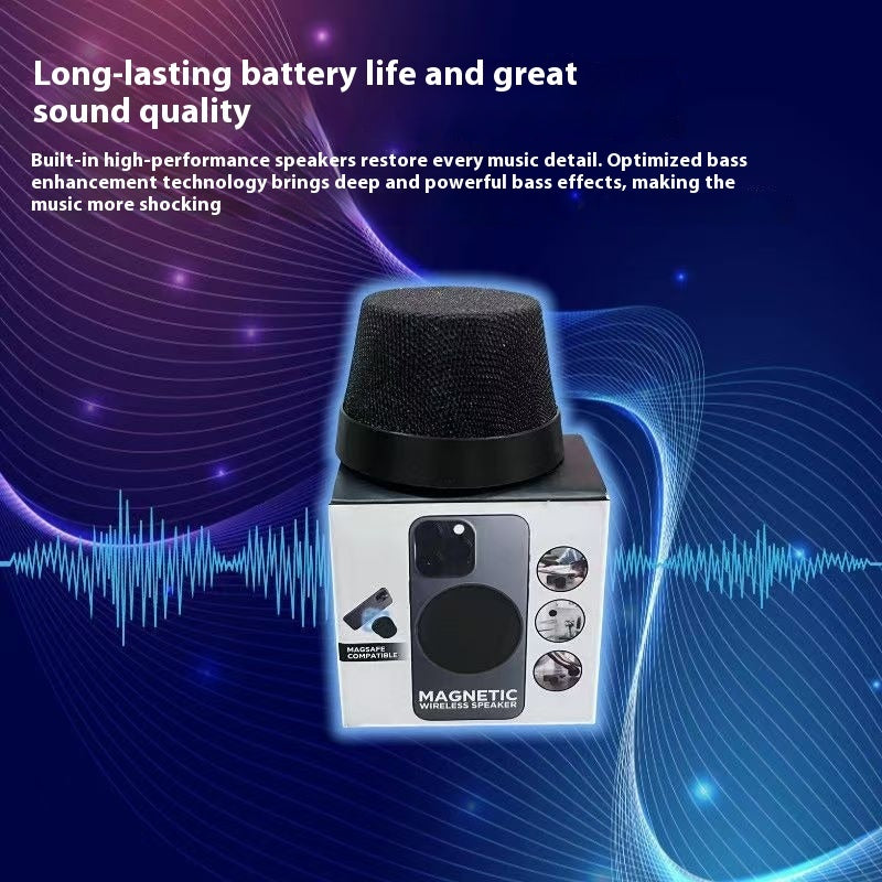 Portable Waterproof Mini Magnetic Bluetooth Speaker
