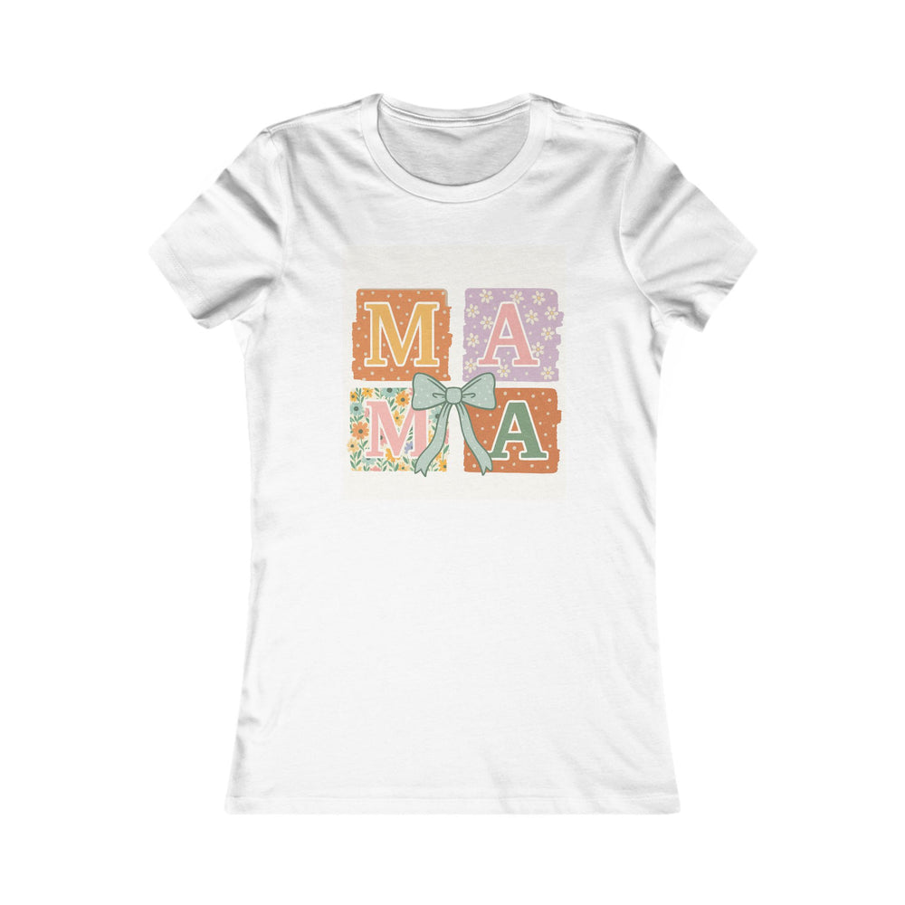 Floral Mama Tee - Women's Favorite Shirt for Moms, Gift for Mother's Day, Casual Style, Cute Graphic Tee, Family Vibes