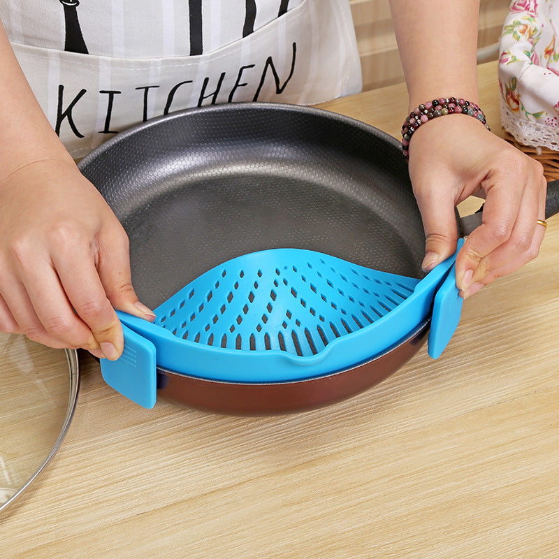 Silicone Clip-on Strainer
