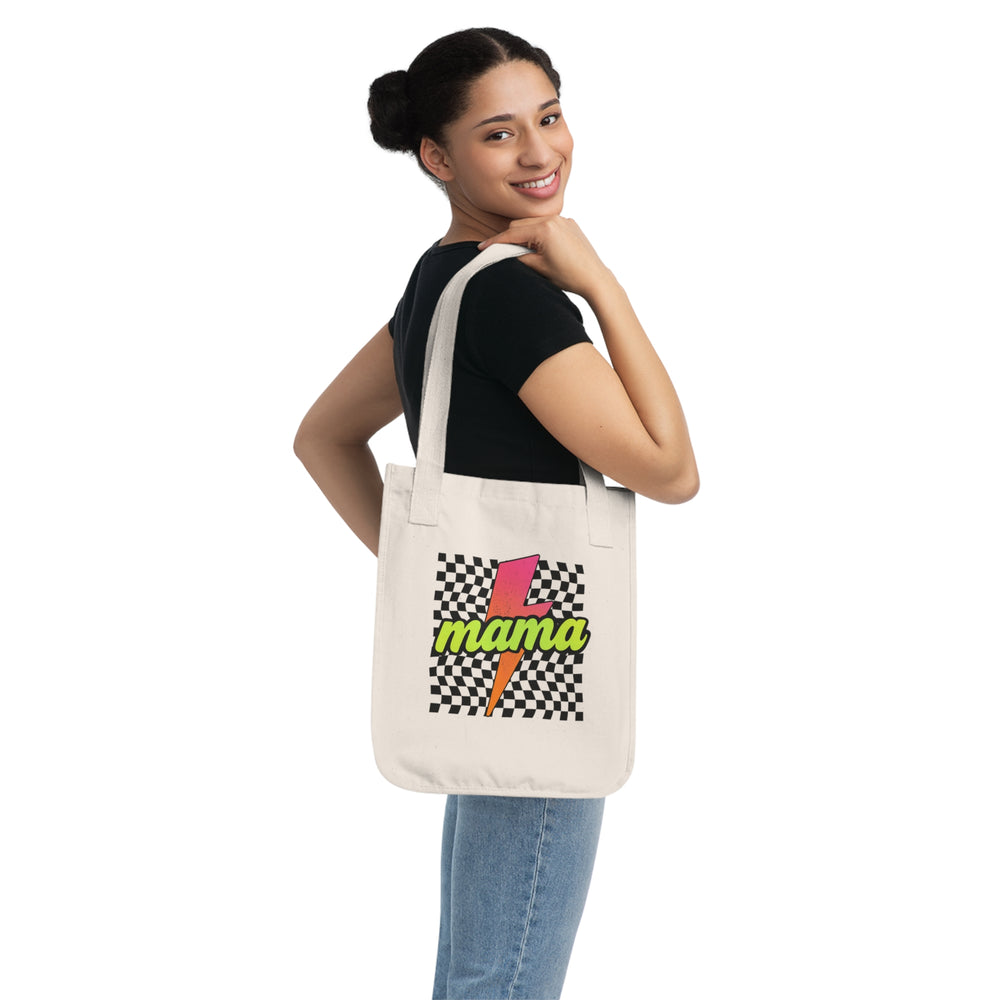Chic Mama Tote Bag | Organic Canvas Bag, Eco-Friendly, Reusable Grocery Bag, Gift for Moms, Fashionista Mothers Day
