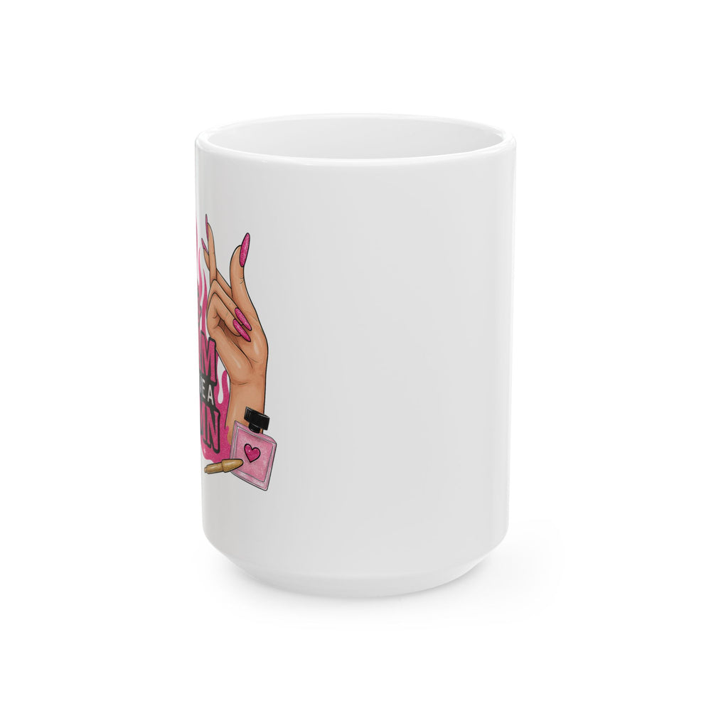 Stylish Diva Mug: Perfect Gift for Fashion Lovers, Trendy Coffee Cup, Girly Drinkware, Birthday Present, Everyday Use