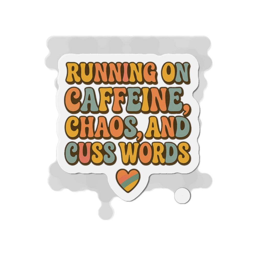 Vibrant Die-Cut Magnets: Perfect for Coffee Lovers, Kitchen Decor, Fun Gift, Office Humor, Caffeine Addicts