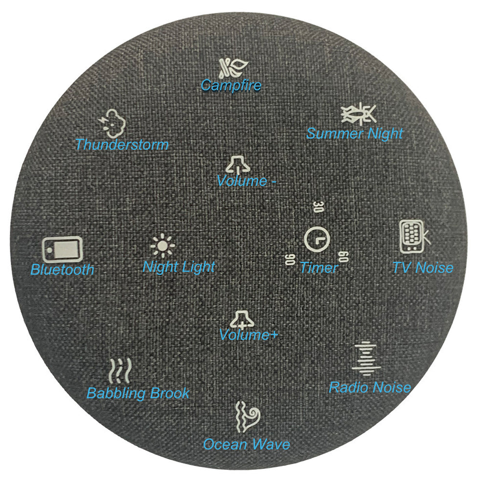 White Noise Bluetooth Speaker