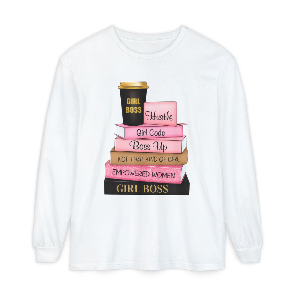Empowered Women Long Sleeve T-Shirt, Girl Boss Tee, Feminist Shirt, Gift for Her, Inspirational Apparel