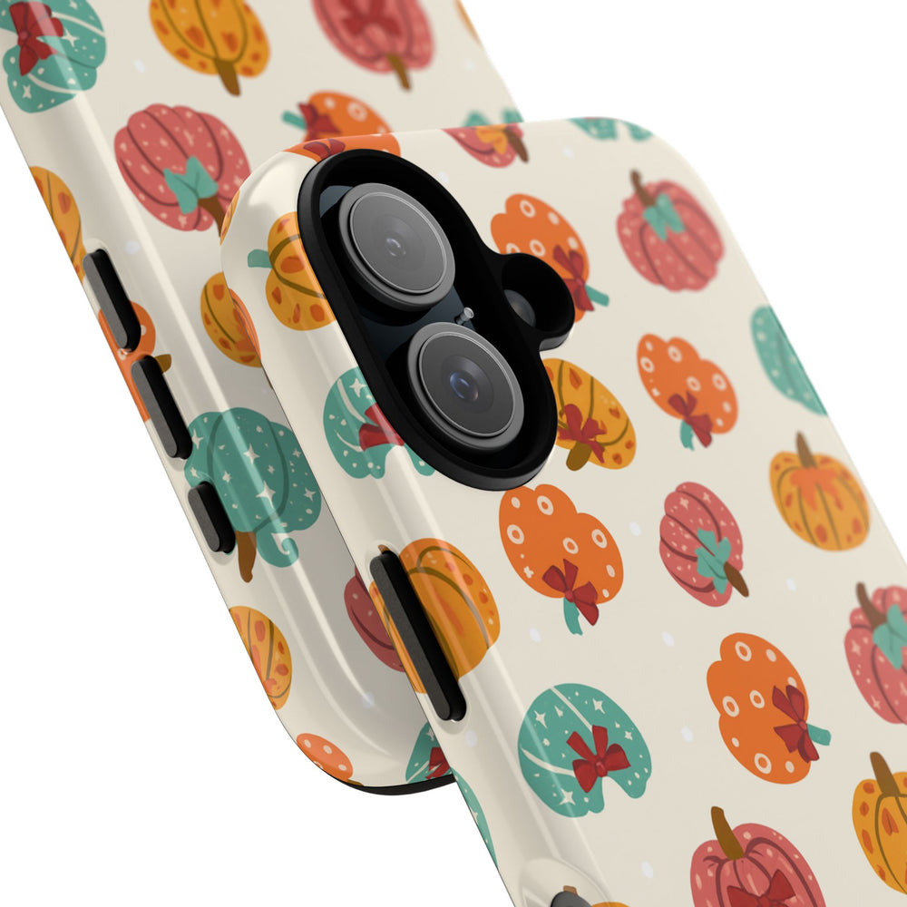 Pumpkin Phone Case - Cute Fall Design, Autumn Accessory, Gift for Her, Halloween Decor, Cozy Vibes