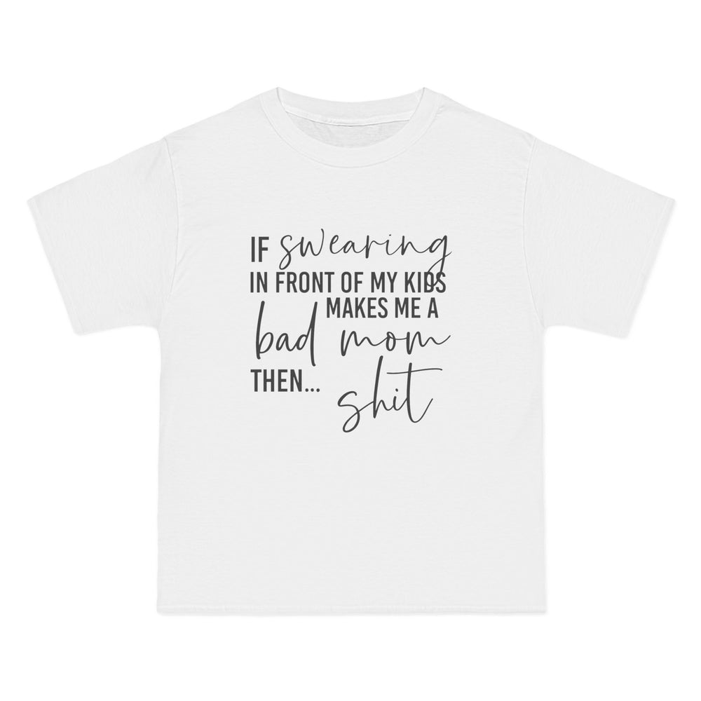 Funny Mom T-Shirt, Swear Word Tee, Humorous Parent Gift, Great for Motherhood, Casual Wear, Birthday Gift for Moms